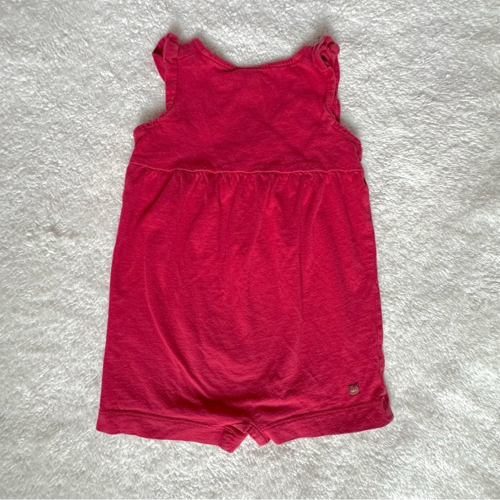 Tea Collection Red Romper - Picture 7 of 7